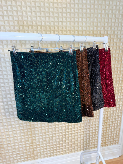 Diverse Sequinned Skirt