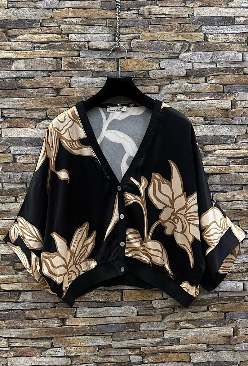 THE SATIN CARDIGAN
