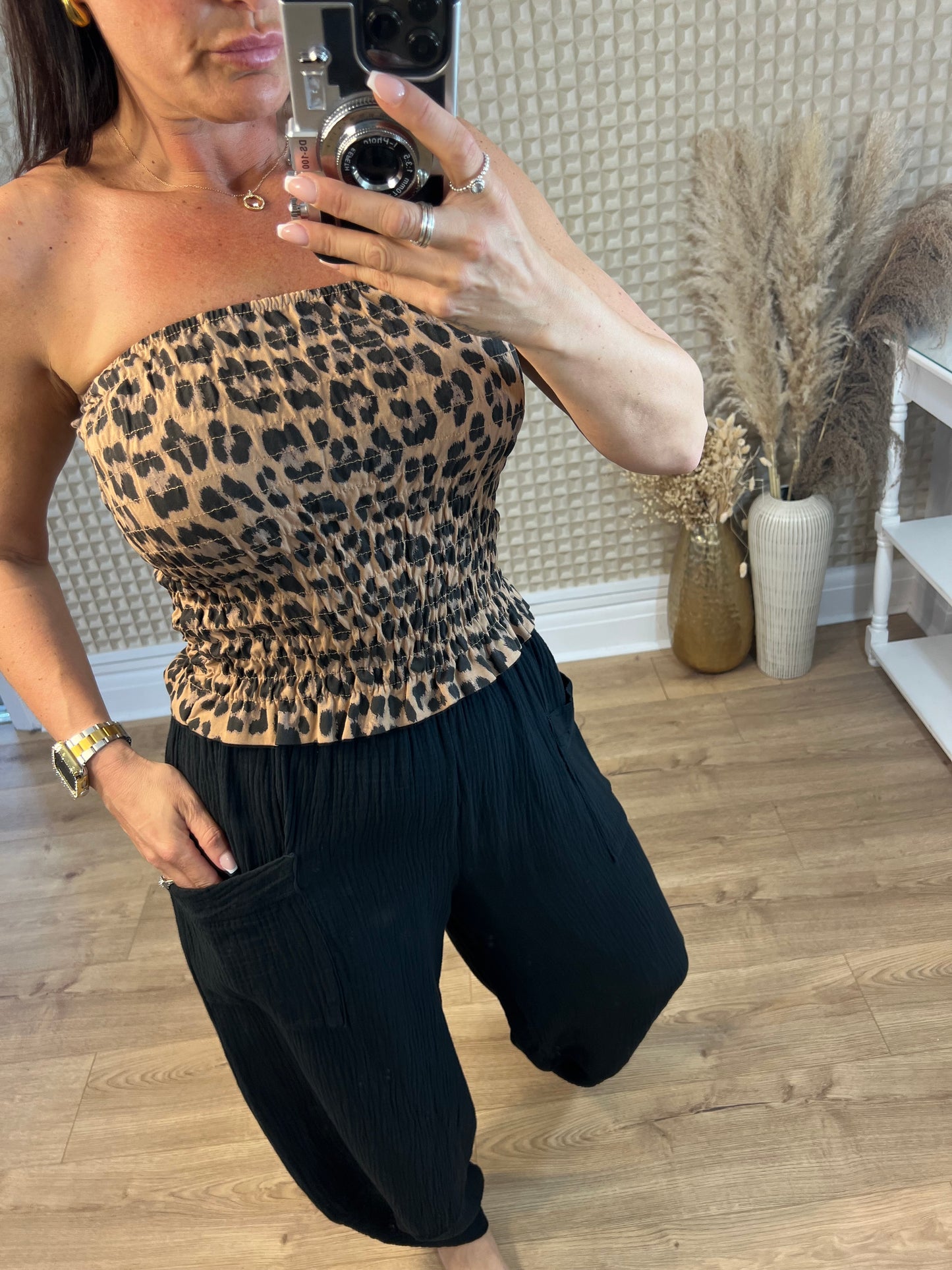 Animal Bandeau Top