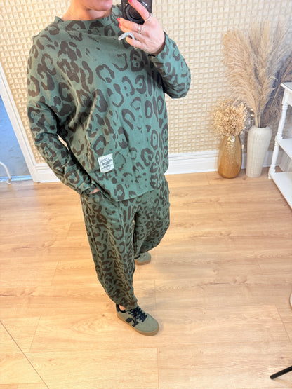 Animal Print 2 Piece