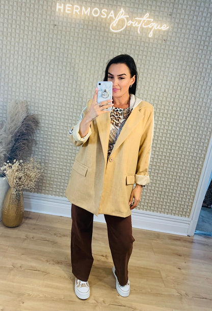 Zeta Hooded Blazer