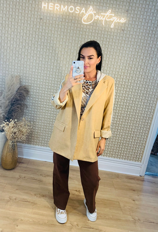 Zeta Hooded Blazer