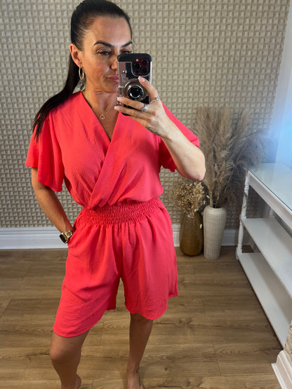 Plain Playsuit