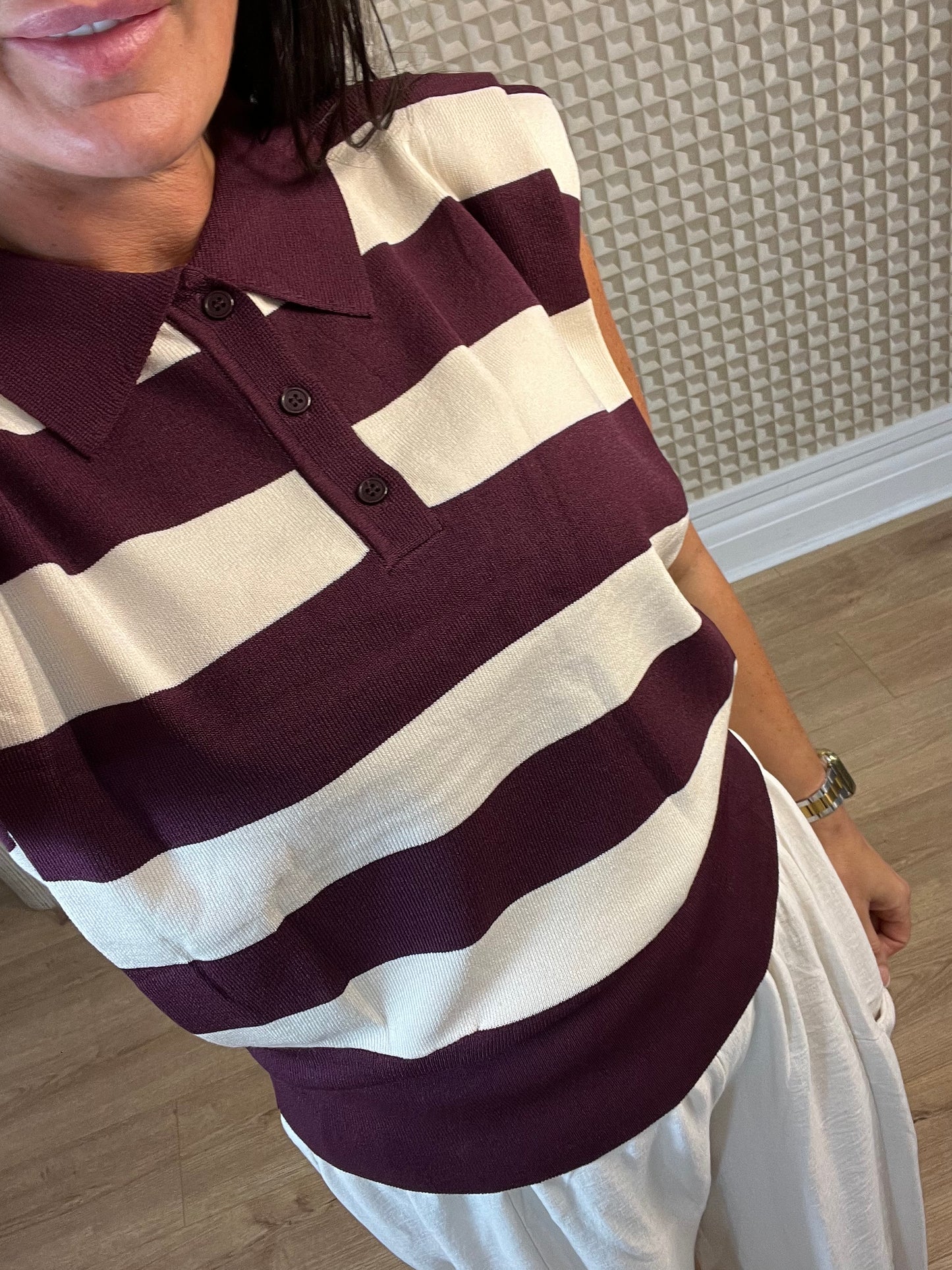 Lorene Stripe knit