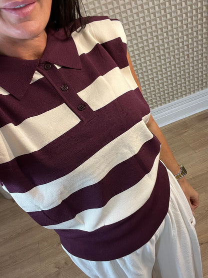 Lorene Stripe knit