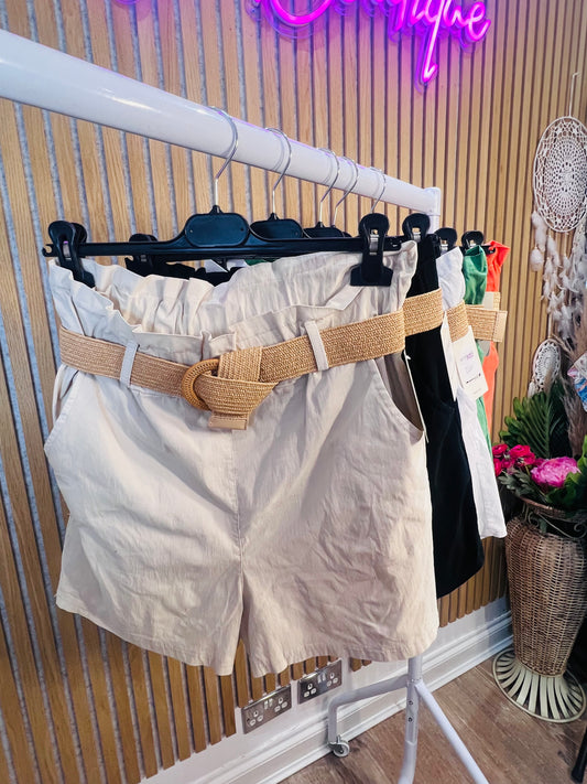 Belted Shorts