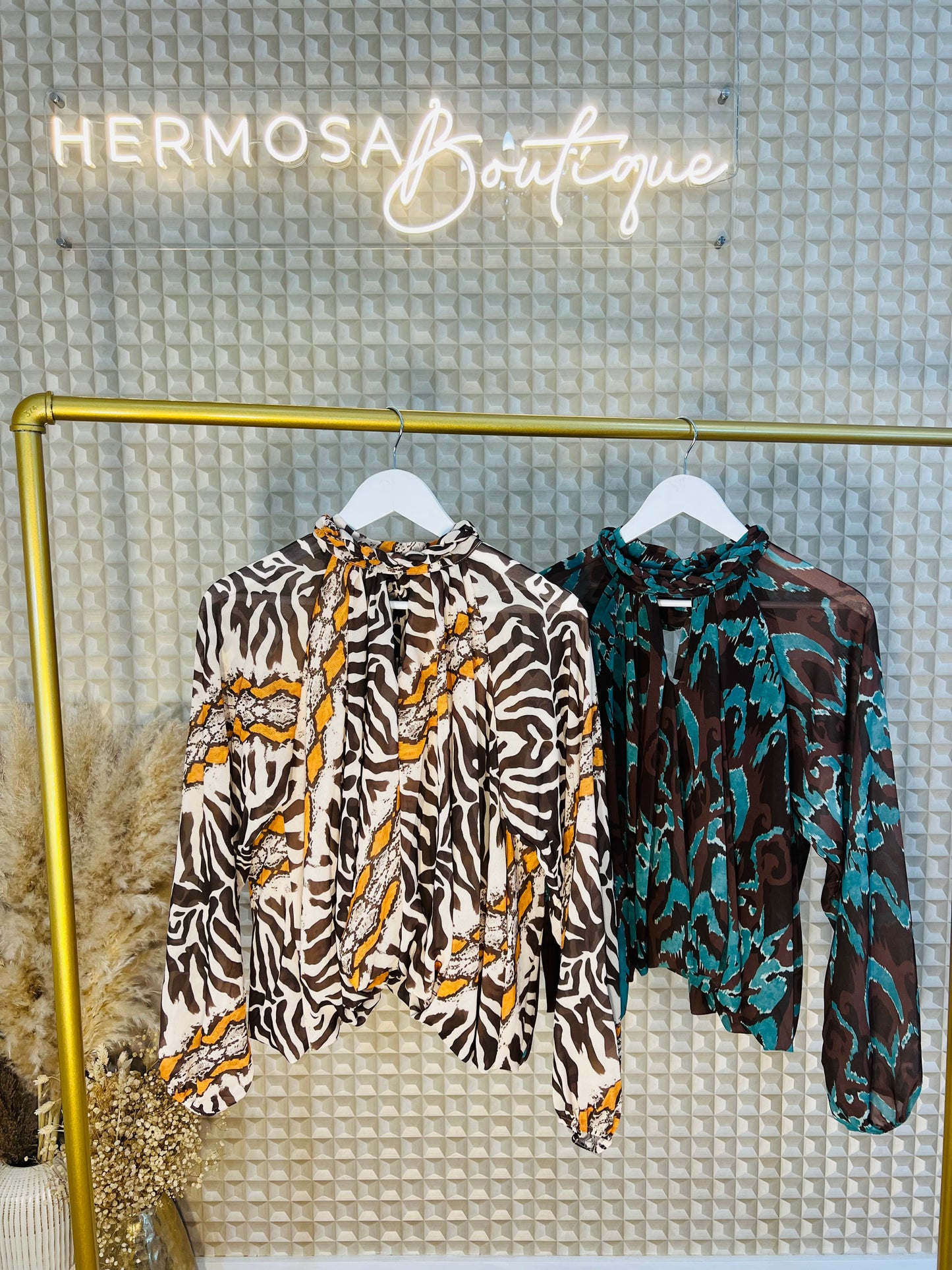 Tie Neck Blouse