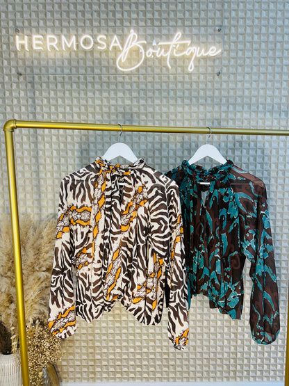 Tie Neck Blouse