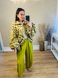 Olive Zebra Jacket
