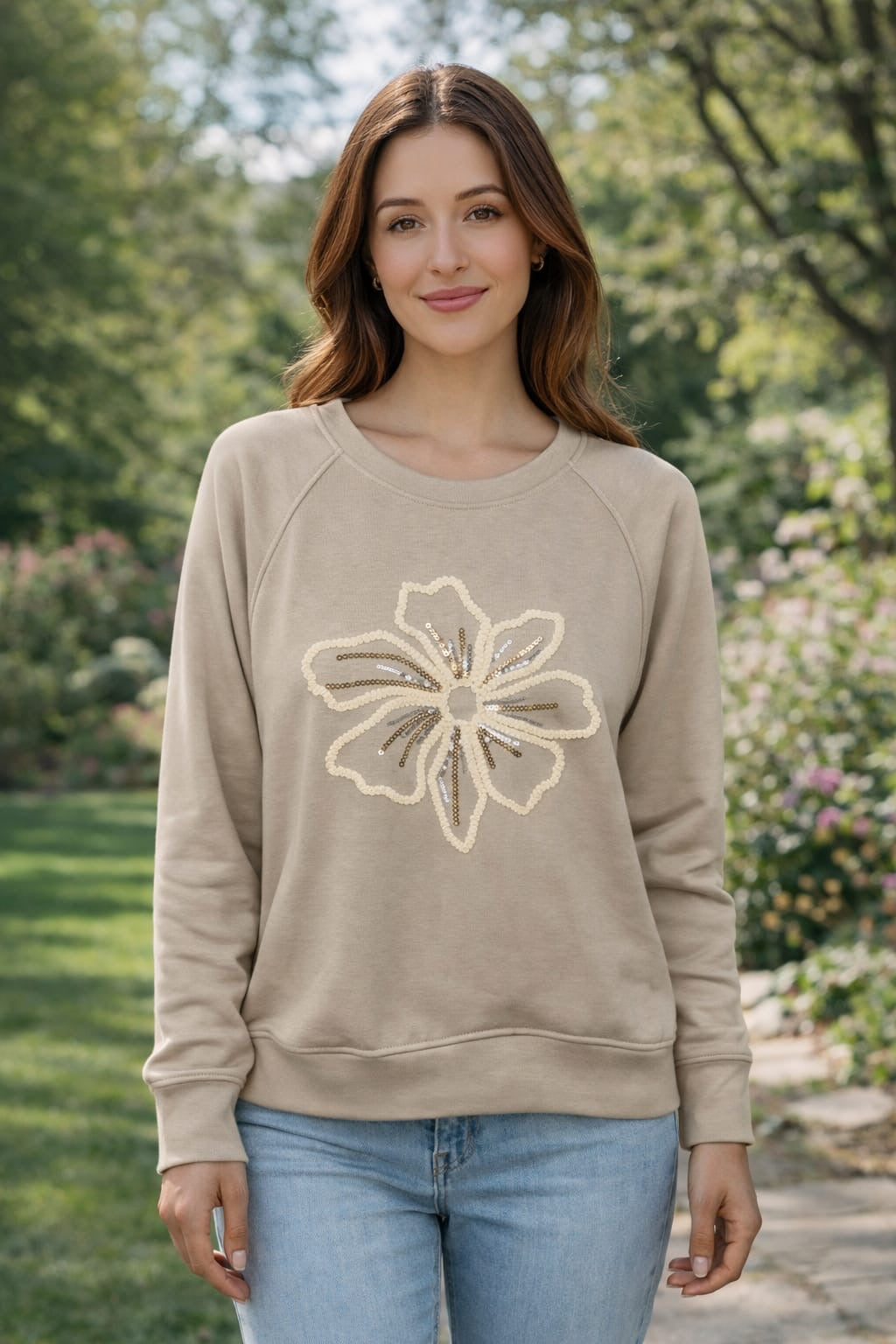 Flower Sweatshirt