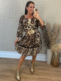 Animal & Flower Dress