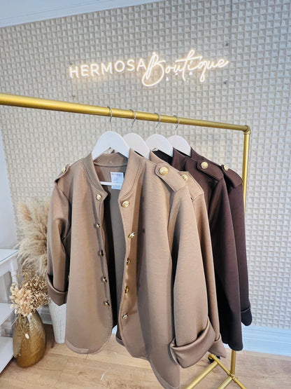 Soft Military Jacket
