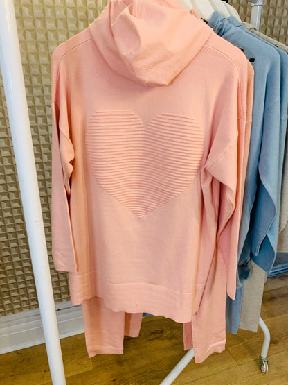 Pink Heart Lounge Set