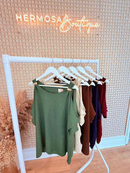 Cold Shoulder Top