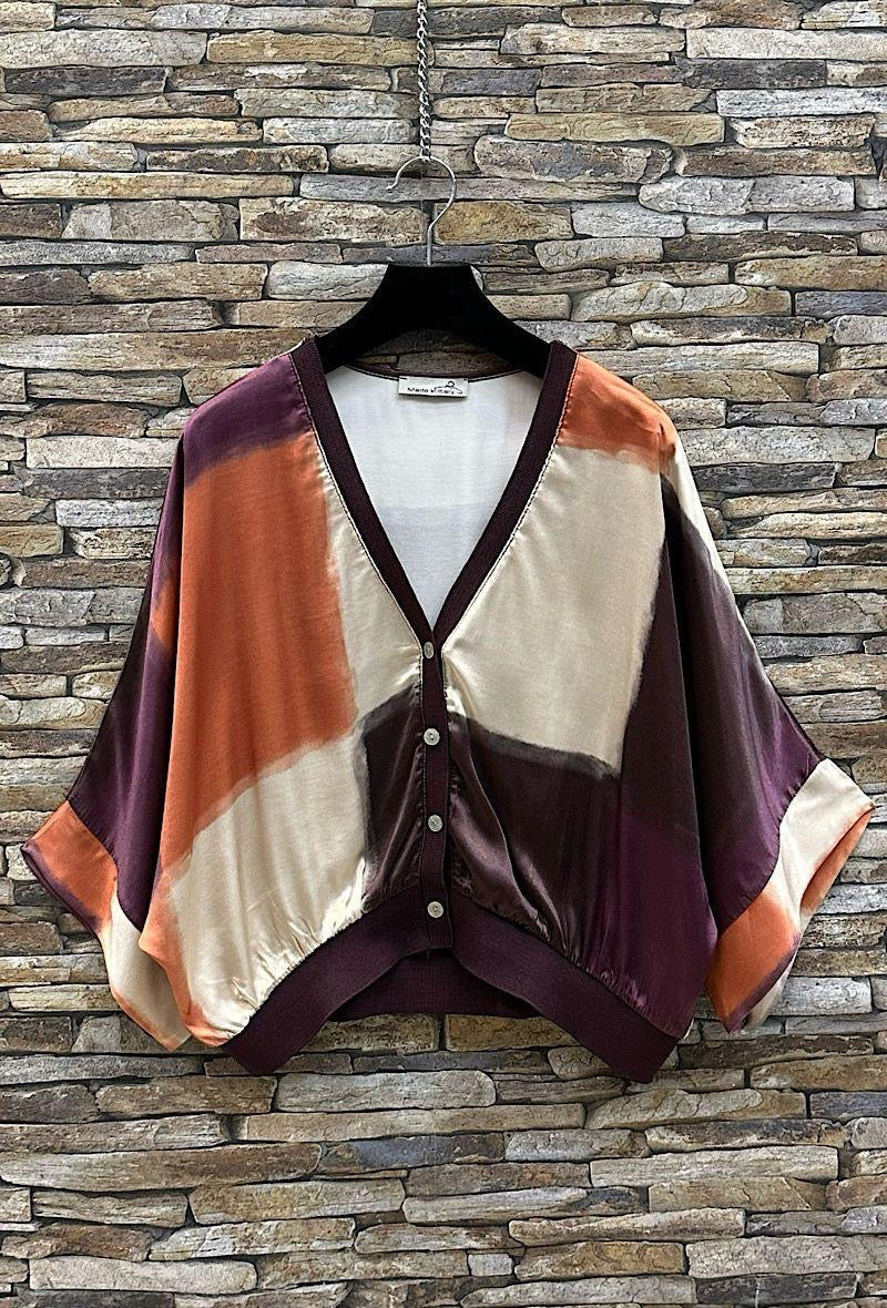 THE SATIN CARDIGAN