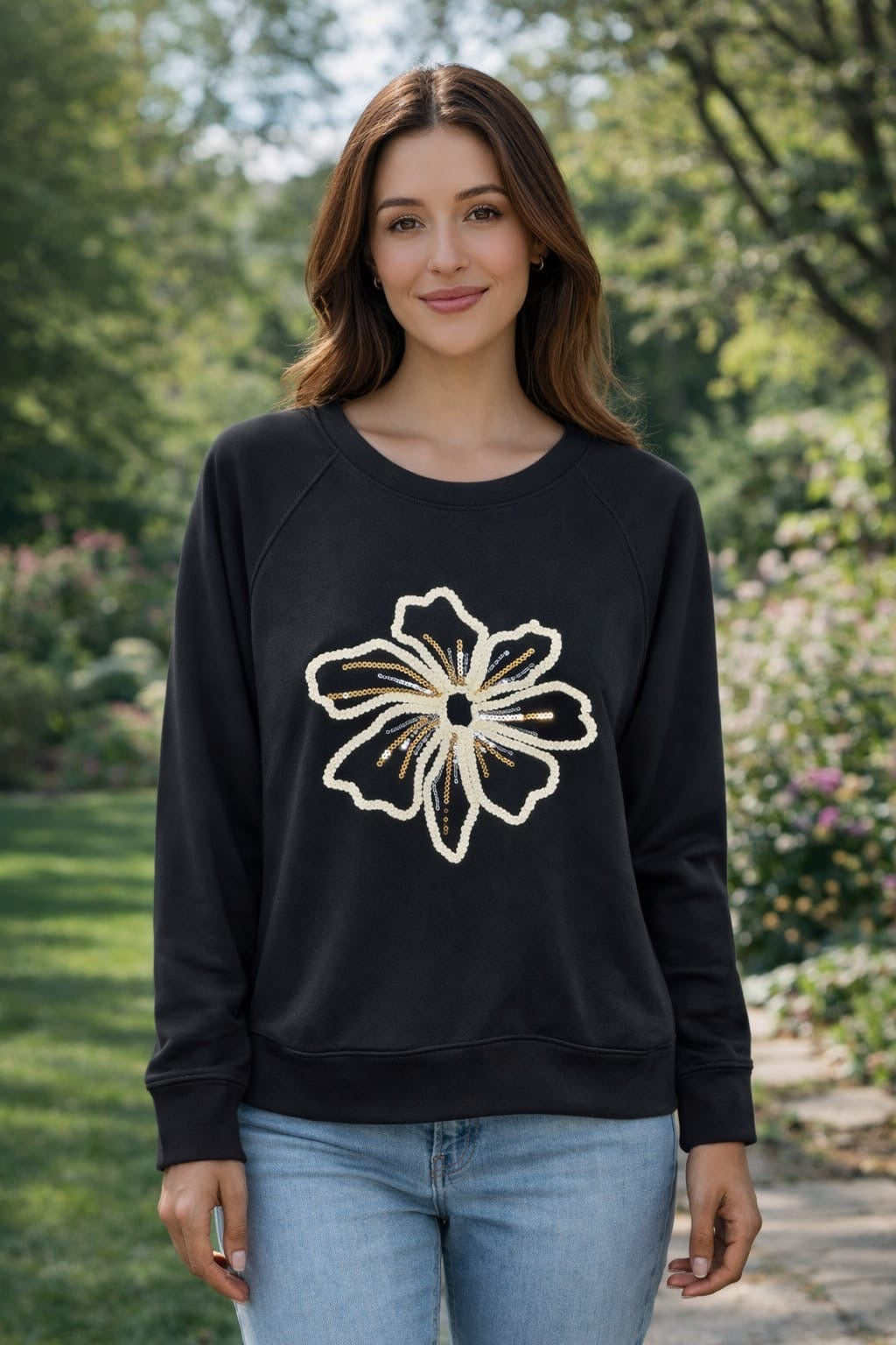 Flower Sweatshirt