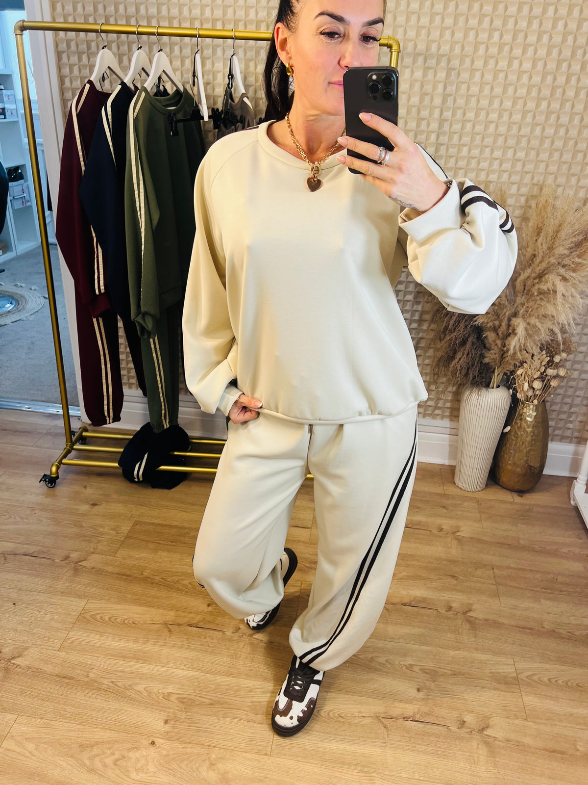 Two Stripe Twist Tracksuit
