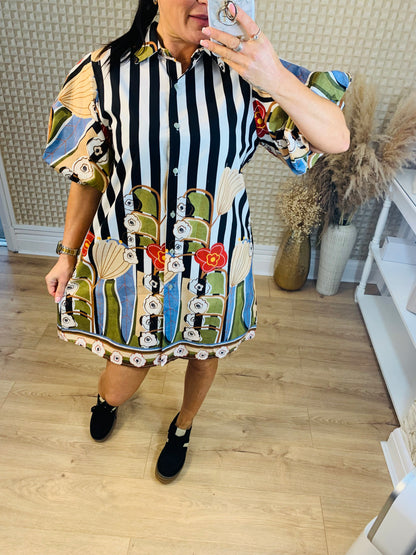 Zeta Shirt Dress