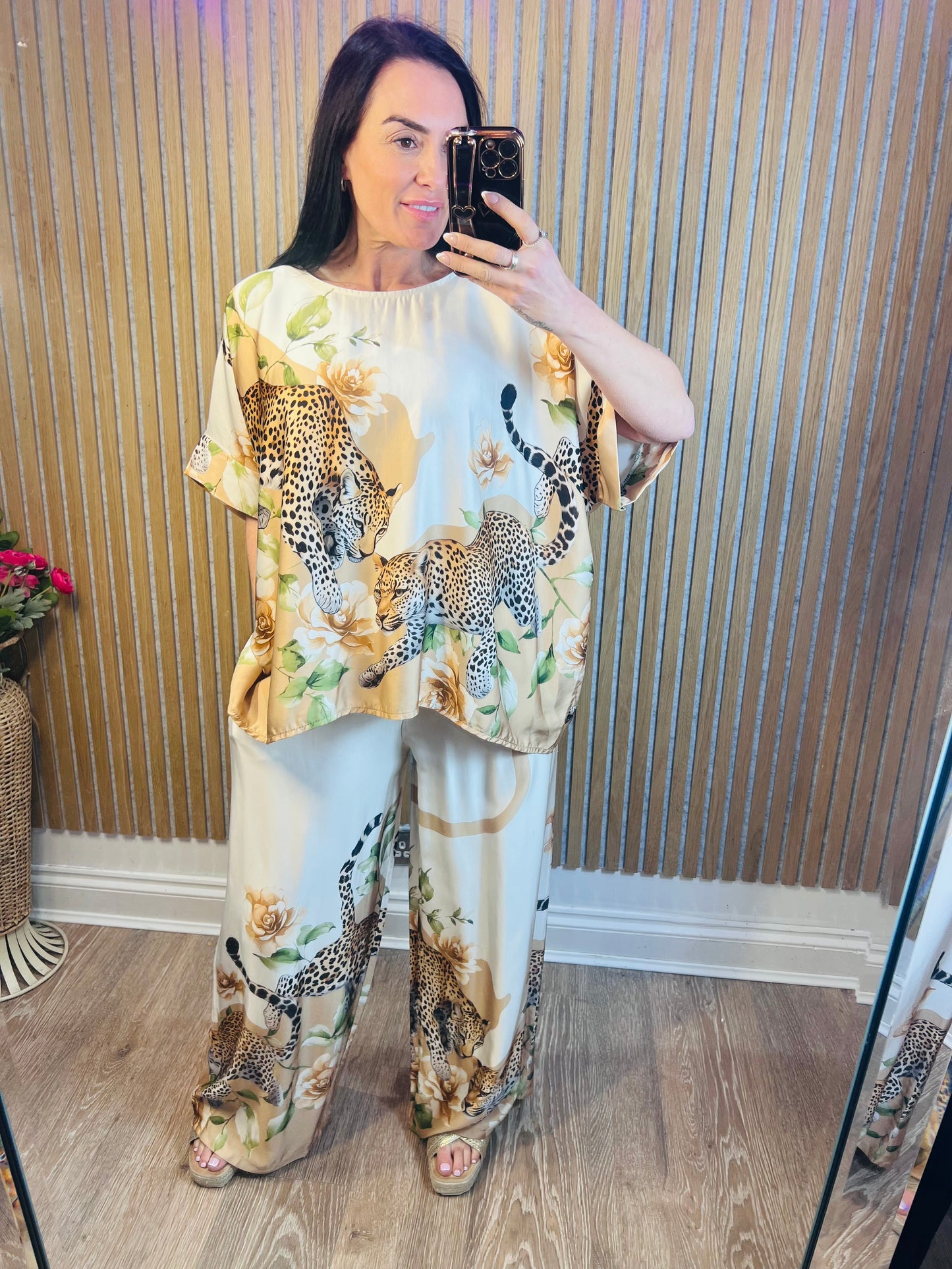 Toscana Leopard Top
