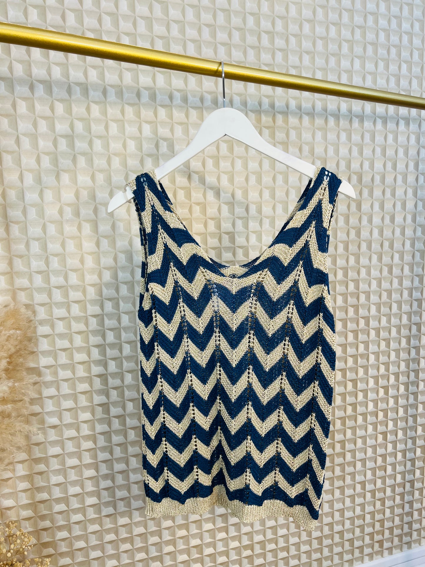 V Knitted Vest