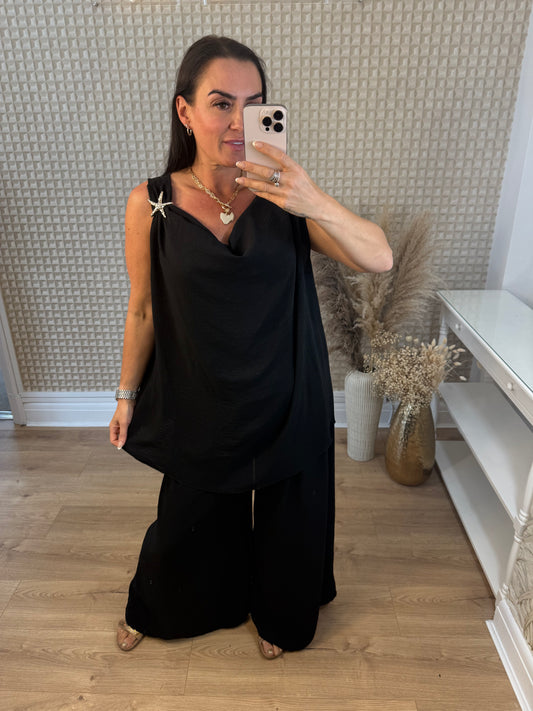 Black Shell Top