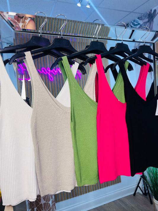 Ribbed Vest