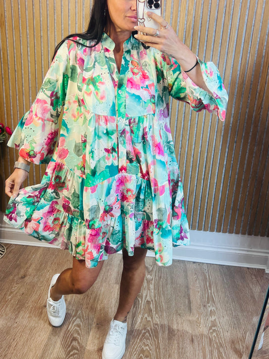 Diverse Smock Dress