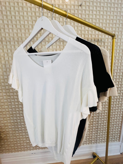 Fine Frilled Knit