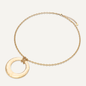 Gold Circle Necklace