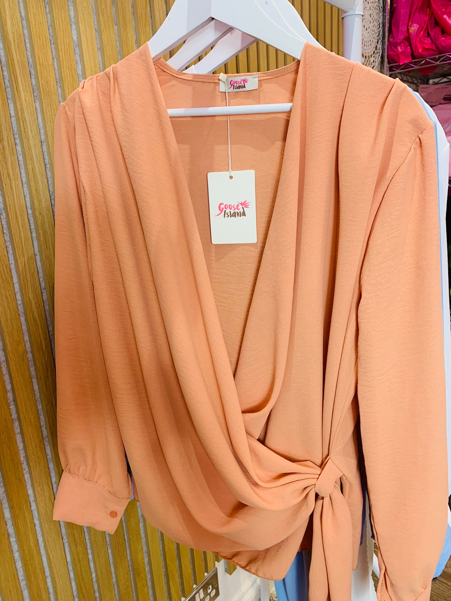 Tie Blouse Goose Island