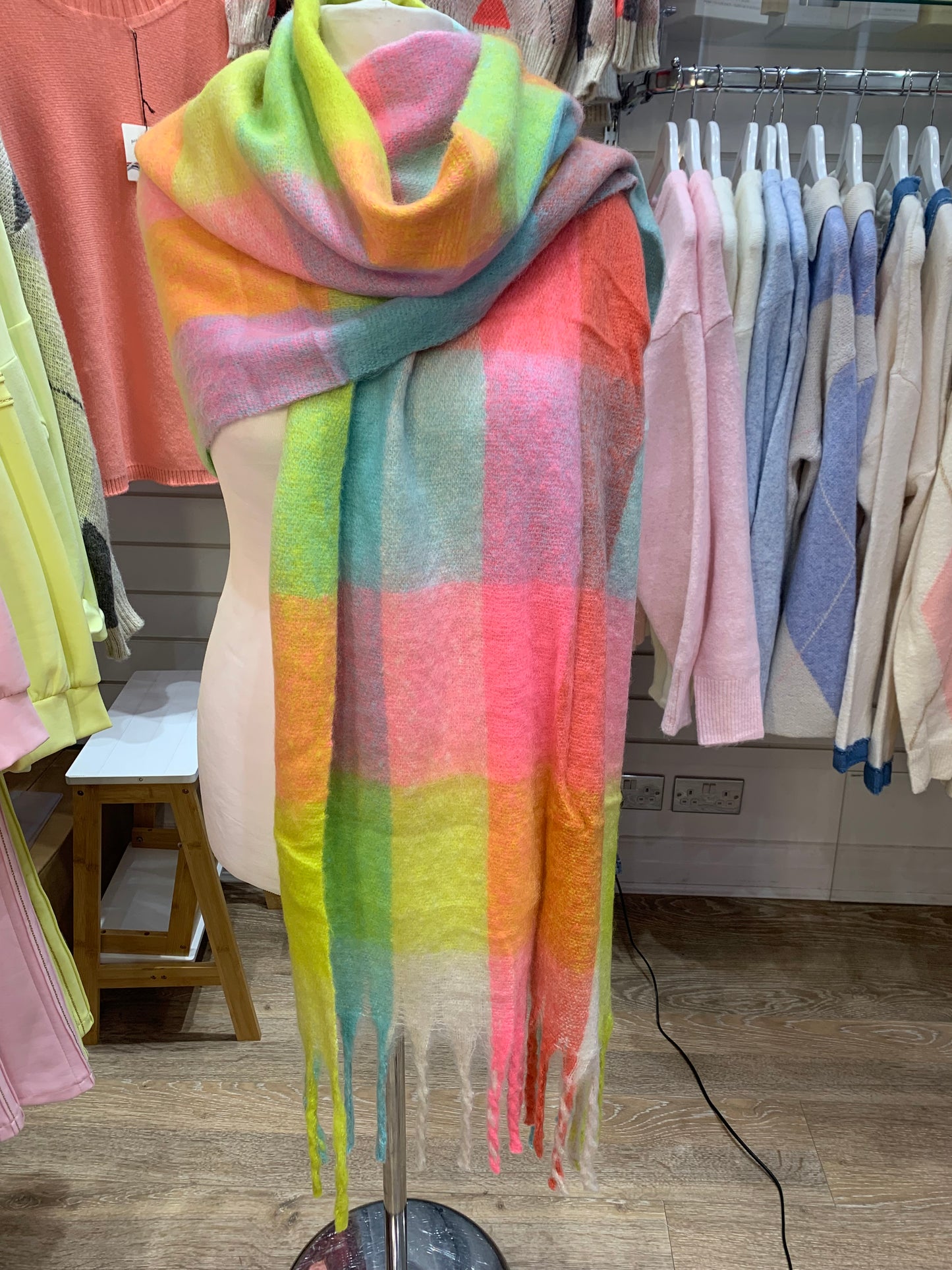 Multi colour scarf