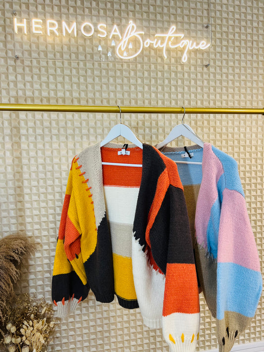 Autumn Cardigan Orange