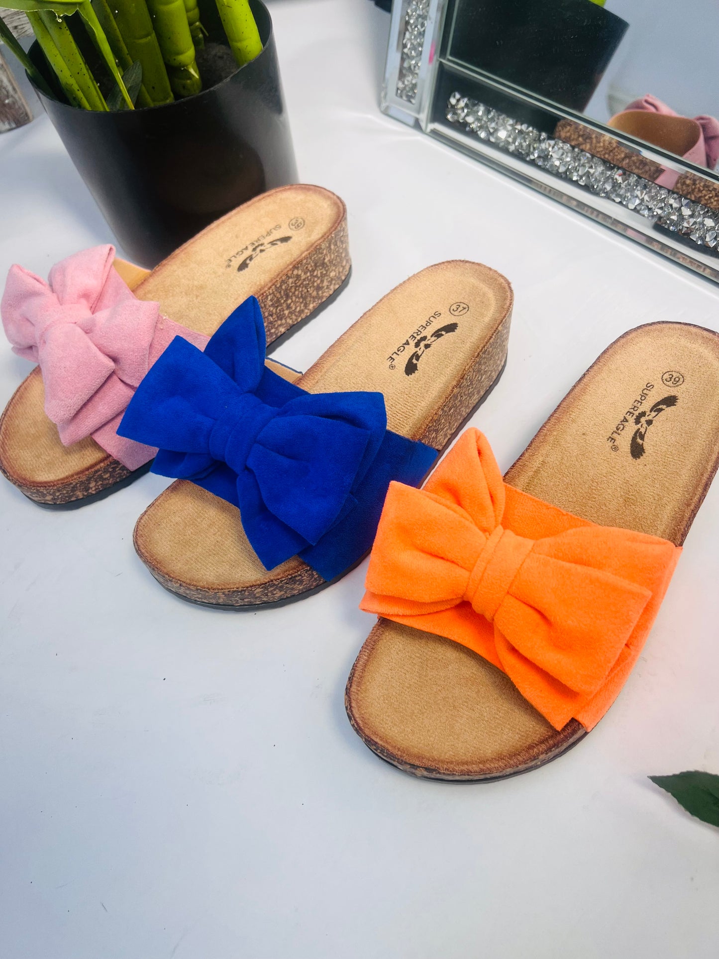 Bow Slider Blue