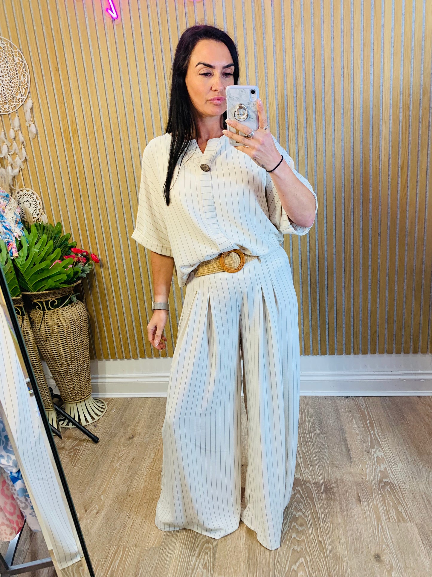 Pin Stripe Co Ord