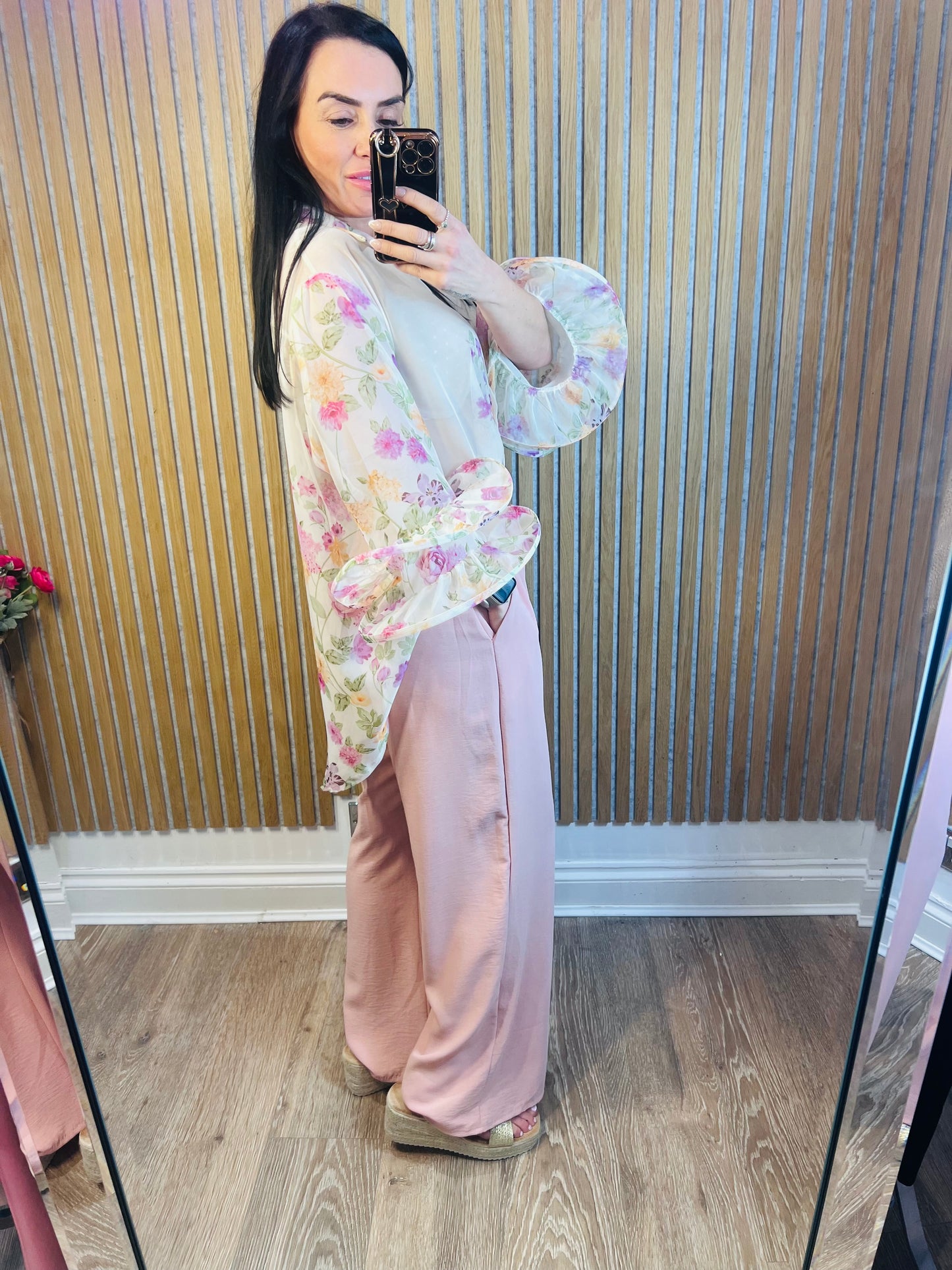 Diverse Chiffon Frill Sleeve
