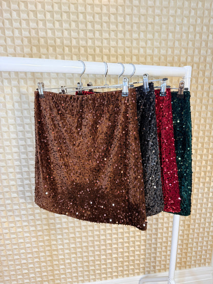 Diverse Sequinned Skirt