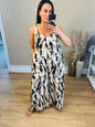 Abstract Jumpsuit