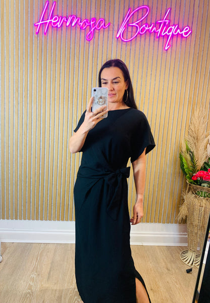 Side Tie Dress