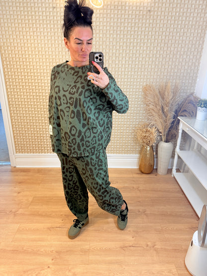Animal Print 2 Piece