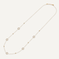 Gold Plated Stainless Steel Clasp Necklace