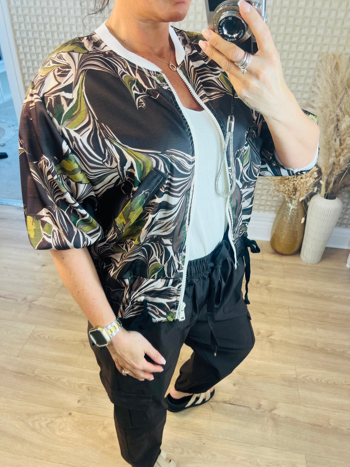 Almost Silk Leaf Jacket