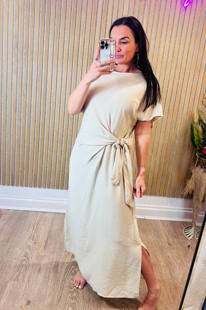 Side Tie Dress