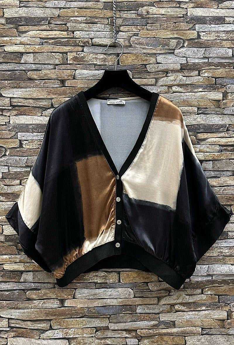 THE SATIN CARDIGAN