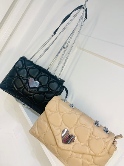 Heart crossbody bag