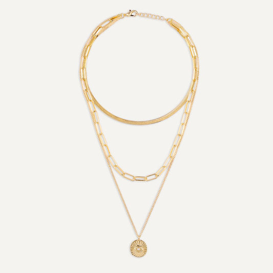Triple Chain Necklace