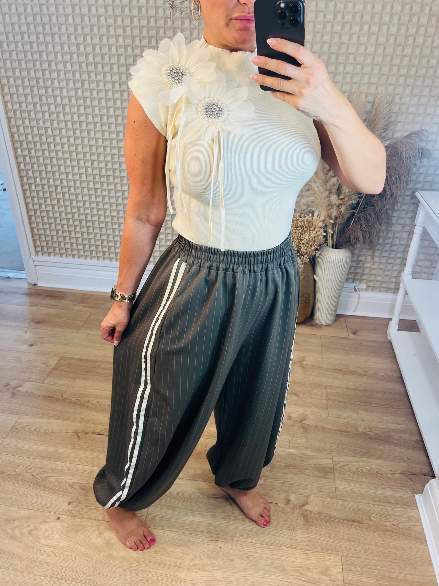 Pinstripe Bloomer