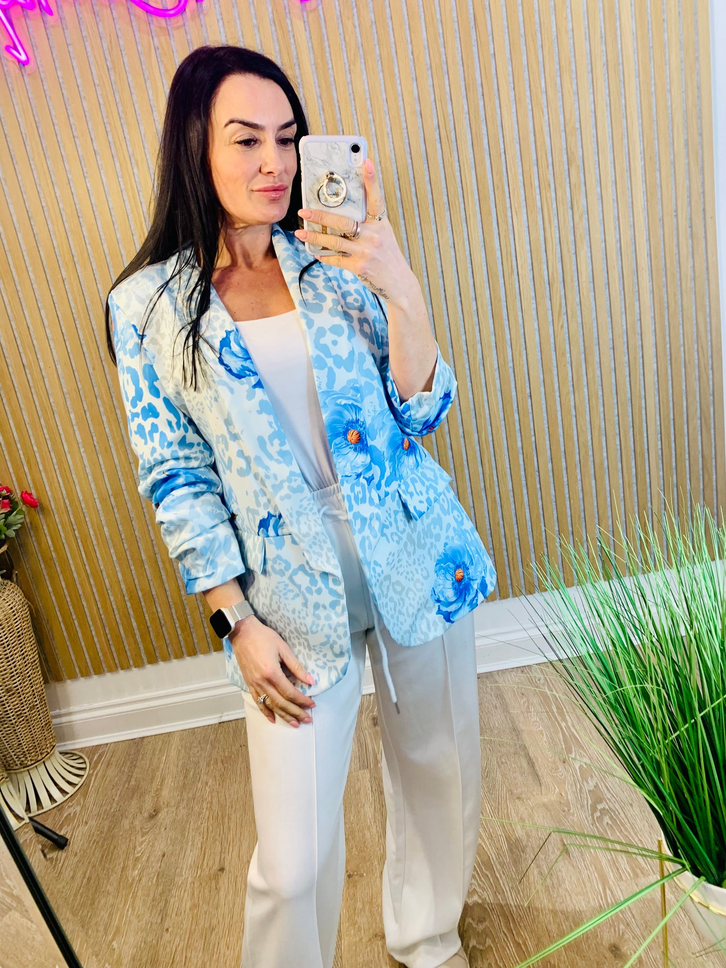 Fitzy Blazer Blue