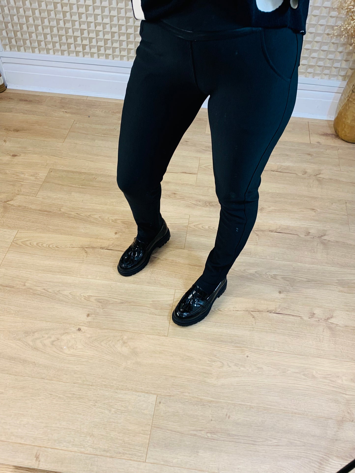 Black Work Work Pants