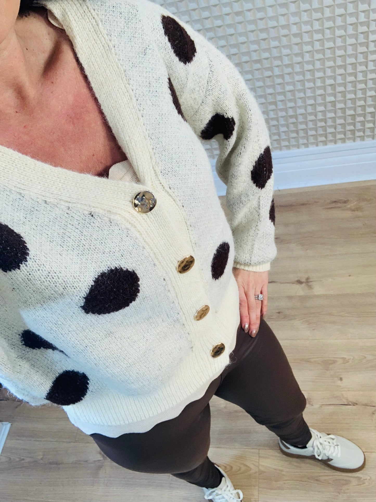 Spot On Cardigan