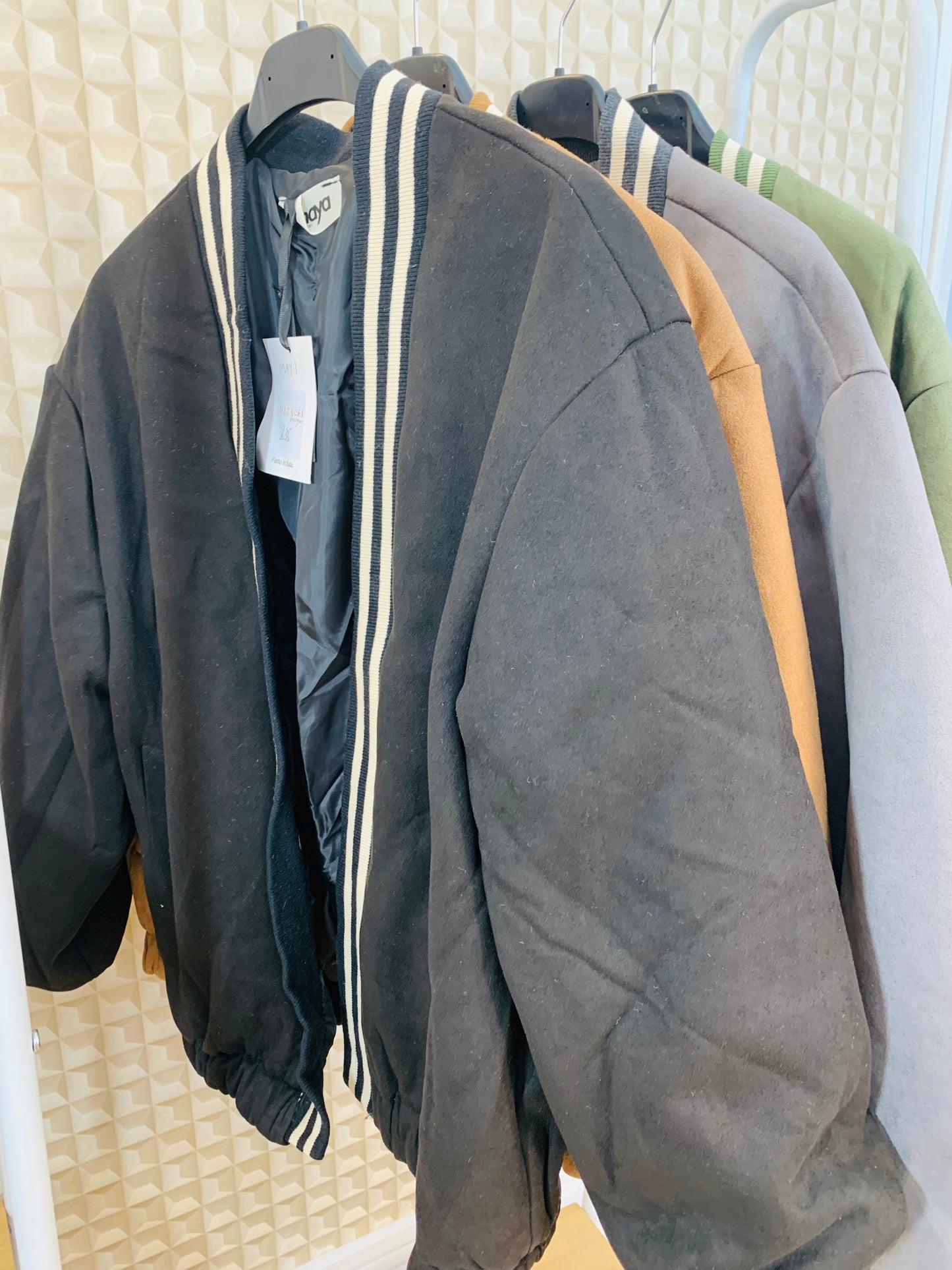 Maya Suede Bomber Jacket